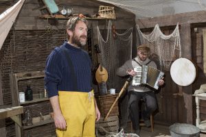 Spirits of the Sea by Theatre Hullabaloo, Actors Chris Connaughton and Wayne Walker-Allen production image