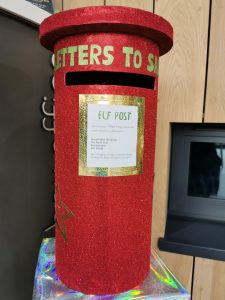 Letters to Santa, postbox at The Hullabaloo